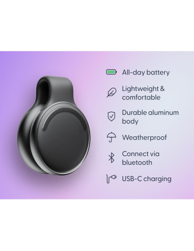 Colgante Grabadora de Voz AI Limitless LS-PT-01 Resistente al Agua