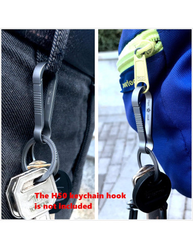 Anillos de Llave de Titanio BANG TI - Kit de 2 Unidades