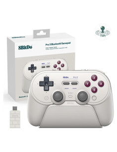 Controlador Bluetooth 8BitDo Pro 3 G Classic para Switch y PC
