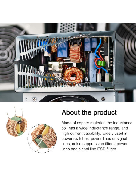 Bobina de Núcleo Toroidal Rebower 20mH 2A - 10 Pcs