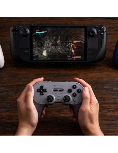 Controlador Bluetooth 8BitDo Pro 3 G Classic para Switch y PC