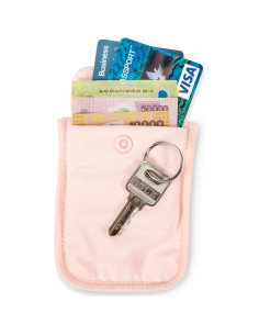 Bolsa Oculta Antirrobo Pacsafe Coversafe S25 Rosa Orquídea 2