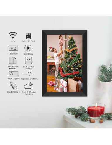 Marco Digital WiFi SSA 10.1" 32GB Pantalla Táctil HD 1280x800