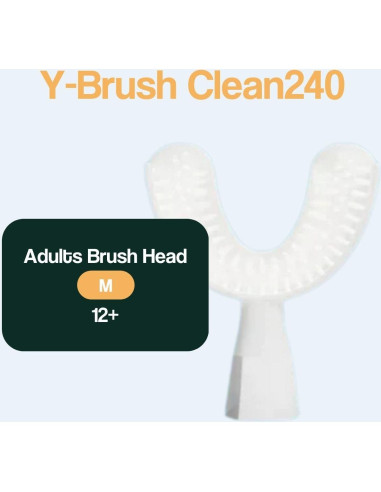 Cabezal de cepillo Y-Brush Clean240 - Reemplazo Adulto 12+
