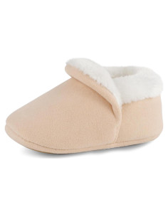 Zapatillas de Casa ESTAMICO para Niños 3-6 Meses Beige