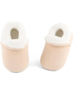Zapatillas de Casa ESTAMICO para Niños 3-6 Meses Beige 2