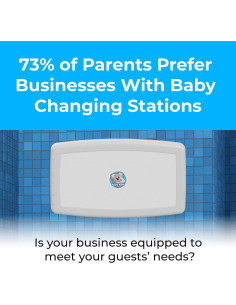 Estación de Cambio de Bebés Koala Kare KB300-05 Granito Blanco 2