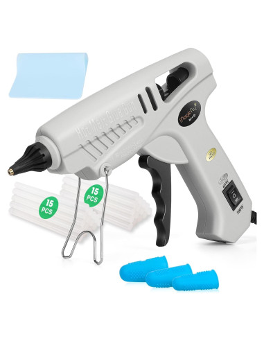 Pistola de Pegamento Caliente Magicfly 100W con 30 Barras
