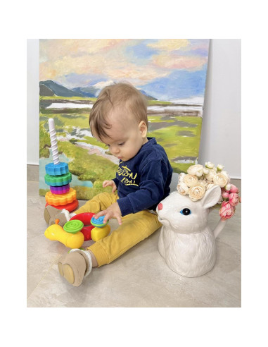 Zapatillas de Casa ESTAMICO para Niños 3-6 Meses Beige