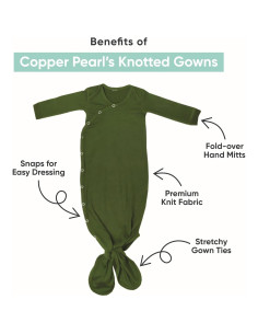 Saco de Dormir para Bebé Copper Pearl - Nudo Inferior 63.5cm 2