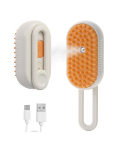 Cepillo de Vapor para Gatos Baytion 4 en 1 Crema