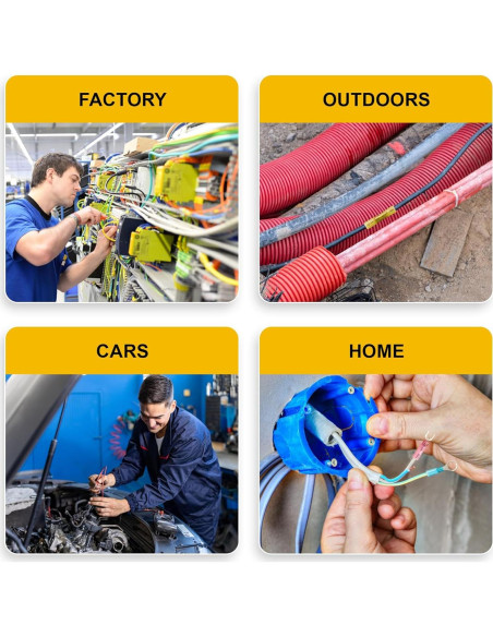 Kit de Conectores Termoretráctiles 320 Piezas Blazewraps