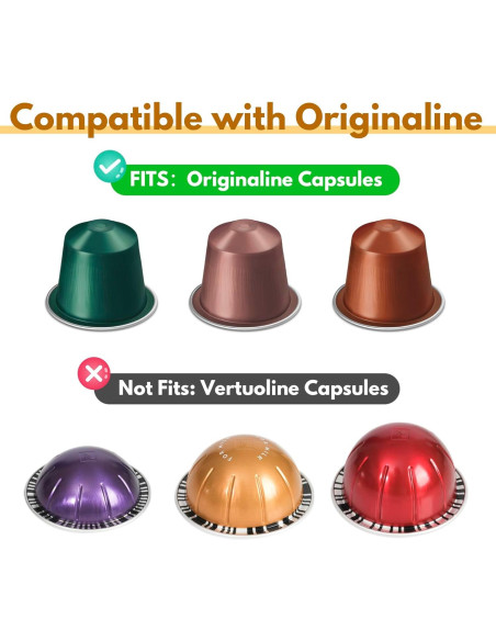 Tapa de Espresso Aluminio Oifyx 120 Unidades 37mm Compatible Nespresso