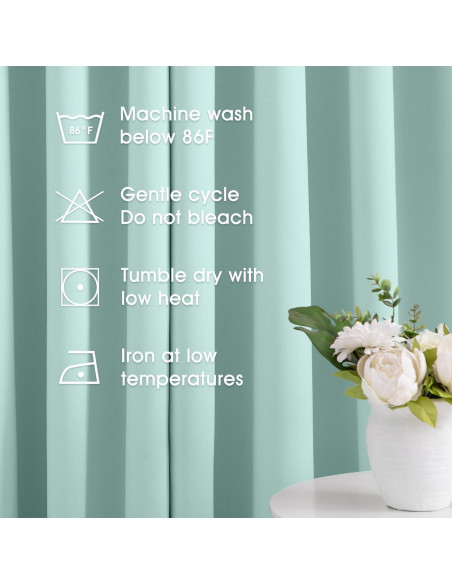 Cortinas Blackout Aqua HOMEIDEAS 132x213 cm 2 Paneles
