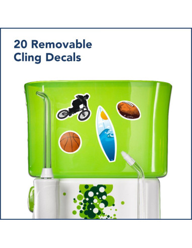 Hilo Dental Waterpik para Niños WP-260, Eléctrico, Verde