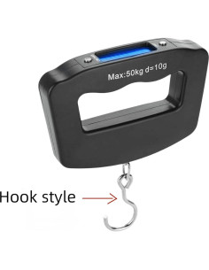 Báscula Electrónica de Equipaje KSNKE 50Kg Portátil LCD 2