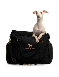 Asiento de Coche para Perros Noah & Paw Mediano Negro