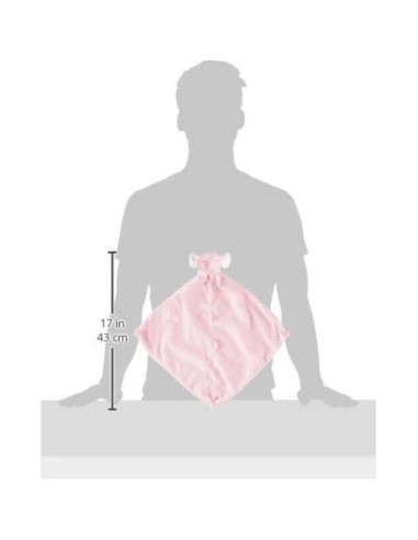 Cardigan Grueso Angel Dear Niñas Bebé 3-6 Meses Rosa Carbón