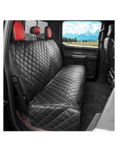 Funda de Asiento para Perro KritterKorner Negra Impermeable