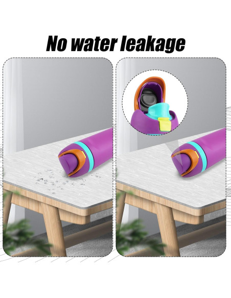 4 Tapones y 4 Sellos de Silicona PEUTIER para Botellas de Agua