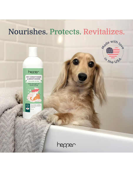 Acondicionador y Humectante Hepper para Mascotas 272g Acondicionador y Humectante Hepper para Mascotas 272g