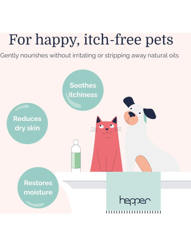 Acondicionador y Humectante Hepper para Mascotas 272g