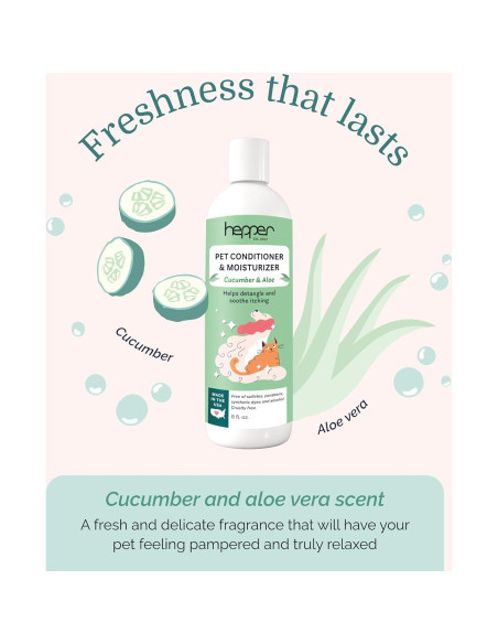 Acondicionador y Humectante Hepper para Mascotas 272g Acondicionador y Humectante Hepper para Mascotas 272g