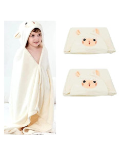 Juego de 2 Toallas de Baño Microfibra ALLTHINGVB 70x140 cm