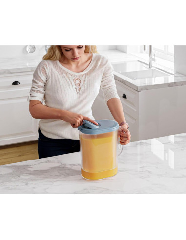 Jarra de Agua Plástica Tribello 3.8L con Tapa Pivote