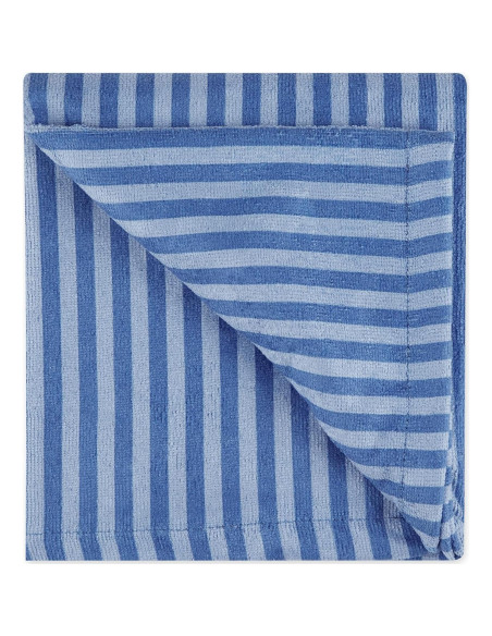 Toalla para Mascotas Bone Dry Rayada 104 x 60 cm Azul