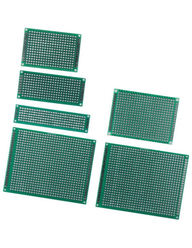 Kit de 32 Placas PCB Doble Cara SHUATI para Prototipos Electrónicos