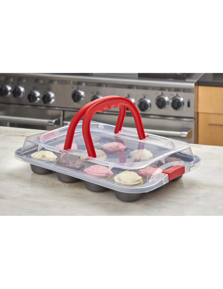 Juego de Moldes para Pasteles y Muffins Nifty Solutions 2 Pzas