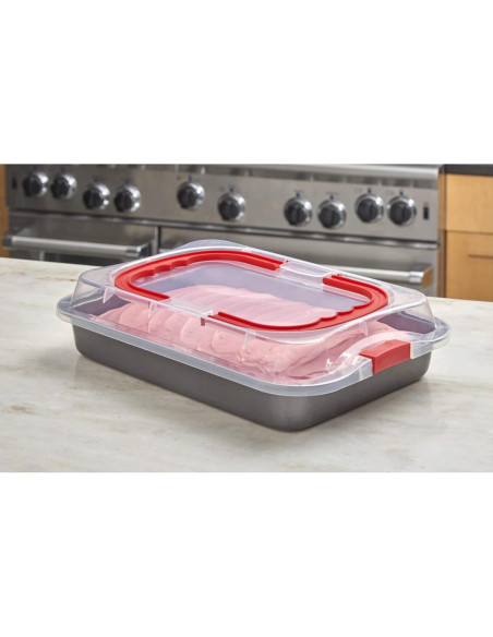 Juego de Moldes para Pasteles y Muffins Nifty Solutions 2 Pzas