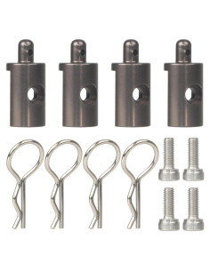 Montajes de Carrocería RC HobbyMarking Tamiya CW-01 Titanio 4Pcs