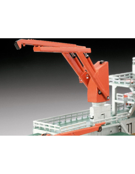 Revell Buque de Investigación Alemán Meteor 1:300 Sin Pintar