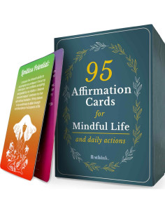 Cartas de Afirmación y Meditación Quokka - 120 Piezas 2