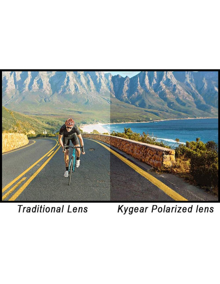 Lentes de Reemplazo Polarizadas Kygear para Gafas Oakley Valve