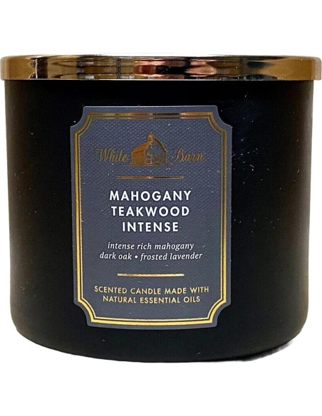 Vela Aromatizada 3 Mechas Baño y Cuerpo Trabajos 411 g