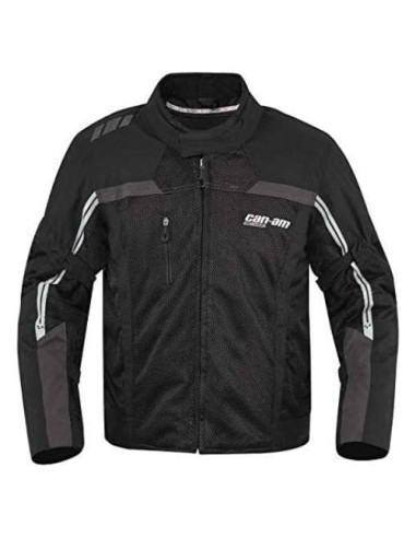 Chaqueta de Malla de Verano para Hombre Spyder Can-Am Negra M