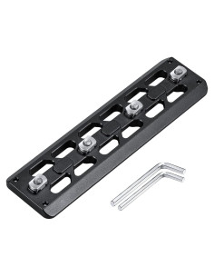 Placa de Soporte para Rifle Leofoto GSP-140 140mm QR Arca-Type