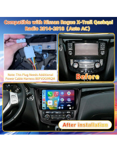 Estéreo para Coche FBINSE 10.1" Android 13 Nissan 2014-2018 2