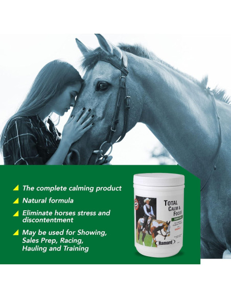 Suplemento Ramard Total Calm y Focus para Caballos 0.51 kg Suplemento Ramard Total Calm y Focus para Caballos 0.51 kg