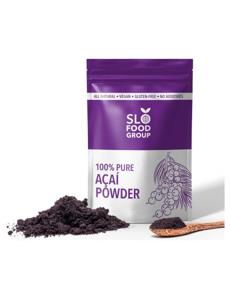 Polvo de Aaí Liofilizado Slofoodgroup 85 g - Superalimento Puro