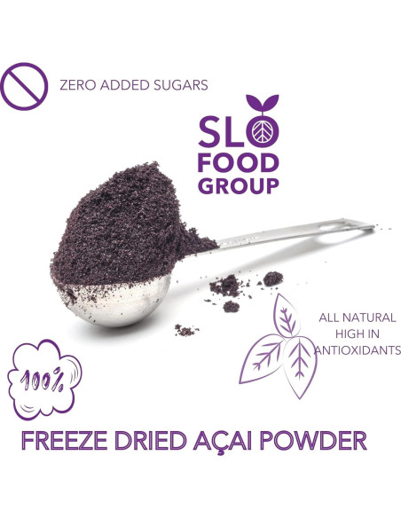 Polvo de Aaí Liofilizado Slofoodgroup 85 g - Superalimento Puro