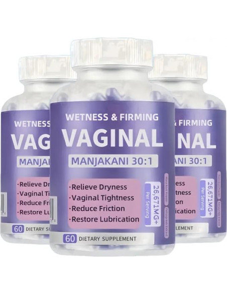 Cápsulas Veganas de Salud Íntima Spirit of Art - 60 Unidades