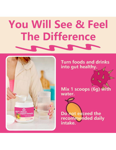 Suplemento en Polvo GLP-1 Suiyilary 180g Sabor Tropical