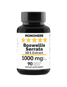 Extracto de Boswellia Serrata Monoherb 1000 mg - 90 Cápsulas Vegetales