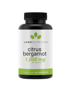 Suplemento de Bergamota Cítrica Luma Nutrition 1000mg 60 Cápsulas