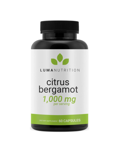 Suplemento de Bergamota Cítrica Luma Nutrition 1000mg 60 Cápsulas