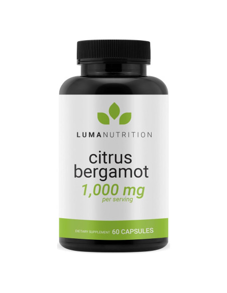 Suplemento de Bergamota Cítrica Luma Nutrition 1000mg 60 Cápsulas